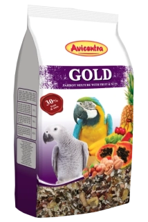Avicentra Velký papoušek GOLD 850g